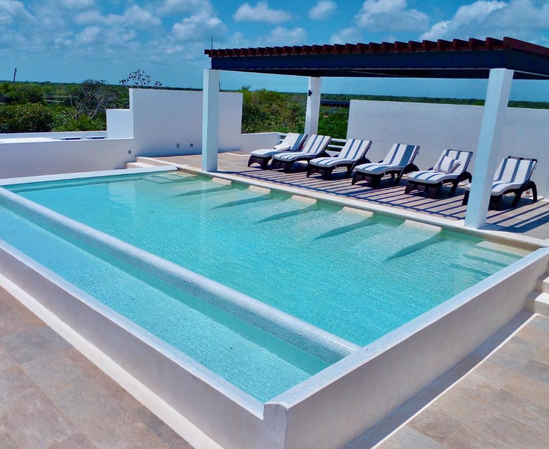 Condominio En La Riviera Maya Акумаль Экстерьер фото